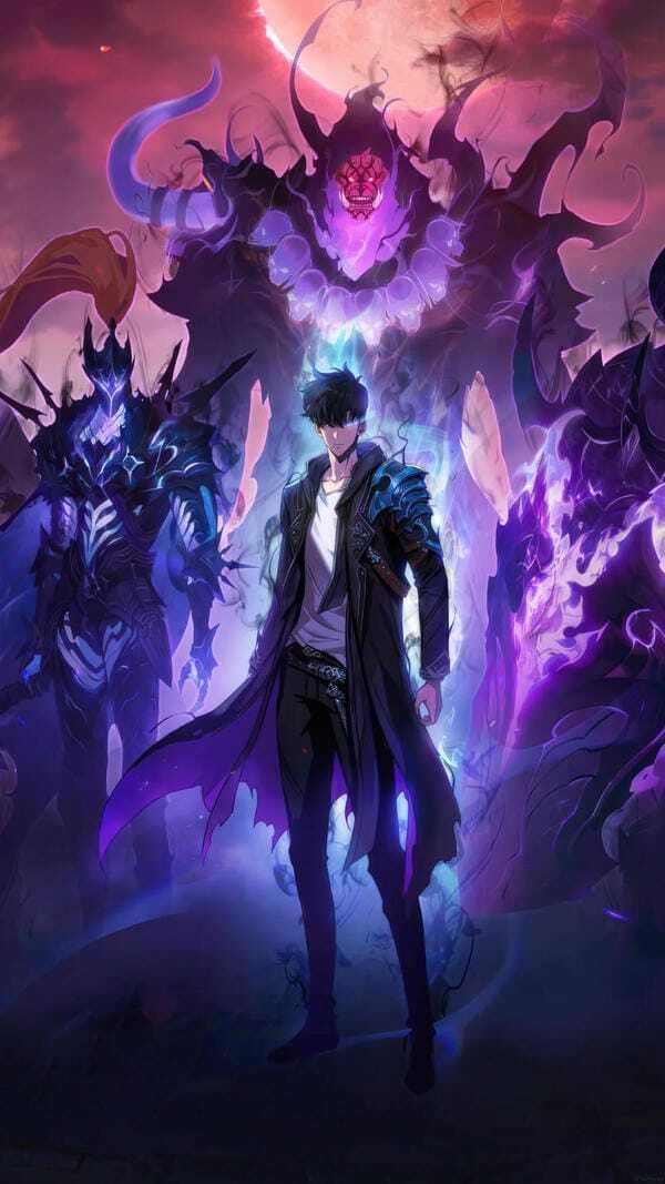 ảnh solo leveling ngầu 4k