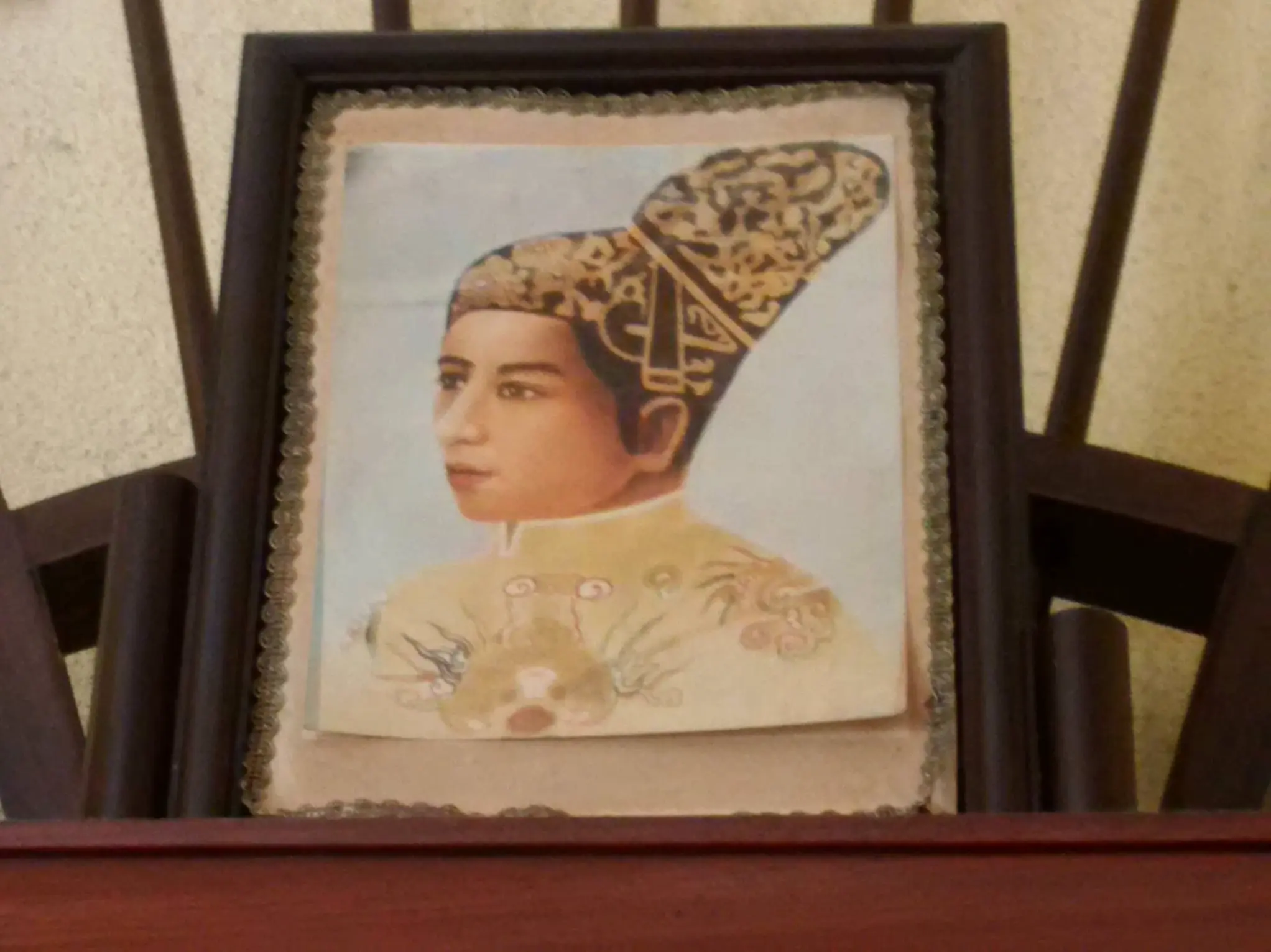 Cảnh vua Gia Long đăng quang