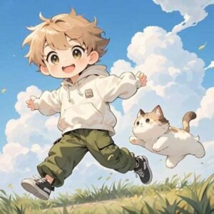 hình ảnh anime cute nam 18