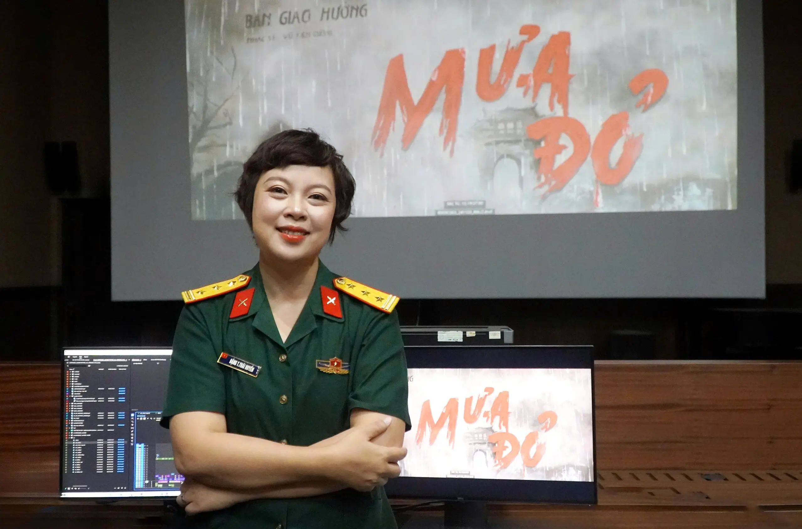 Hình ảnh quảng bá phim Mưa Đỏ