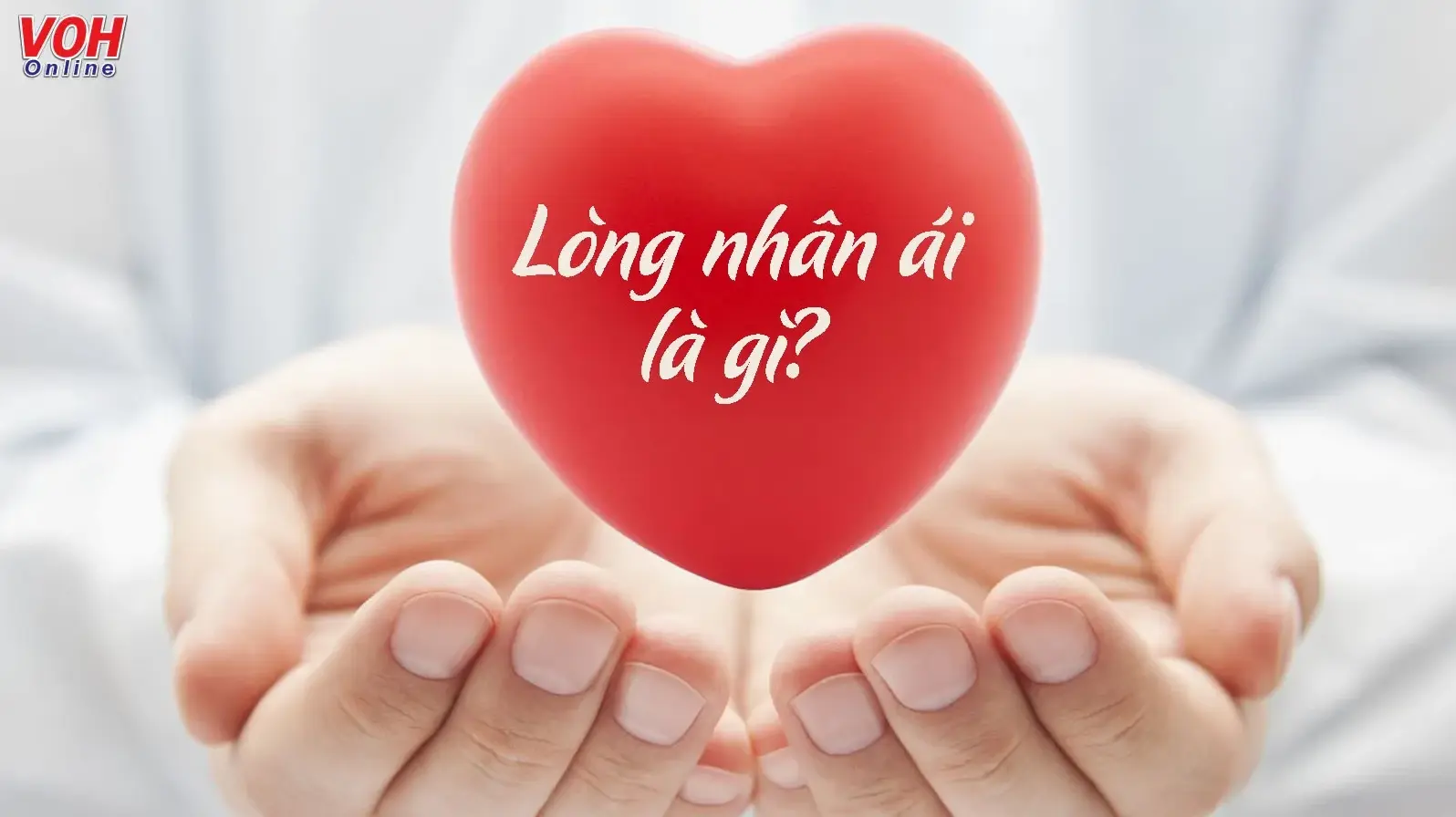 Hình ảnh tượng trưng cho lòng nhân ái và sự kết nối