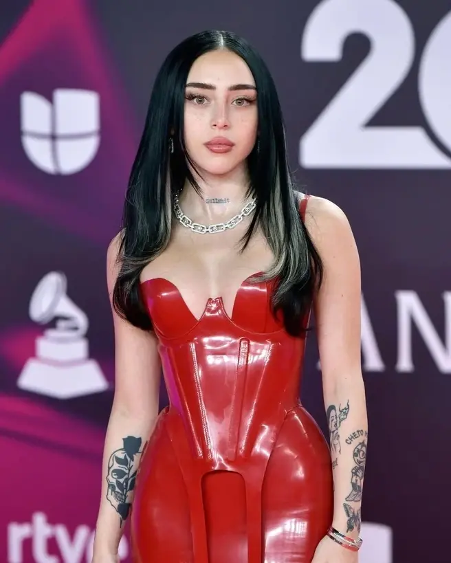 Nicki Nicole tại lễ trao giải Latin Grammys