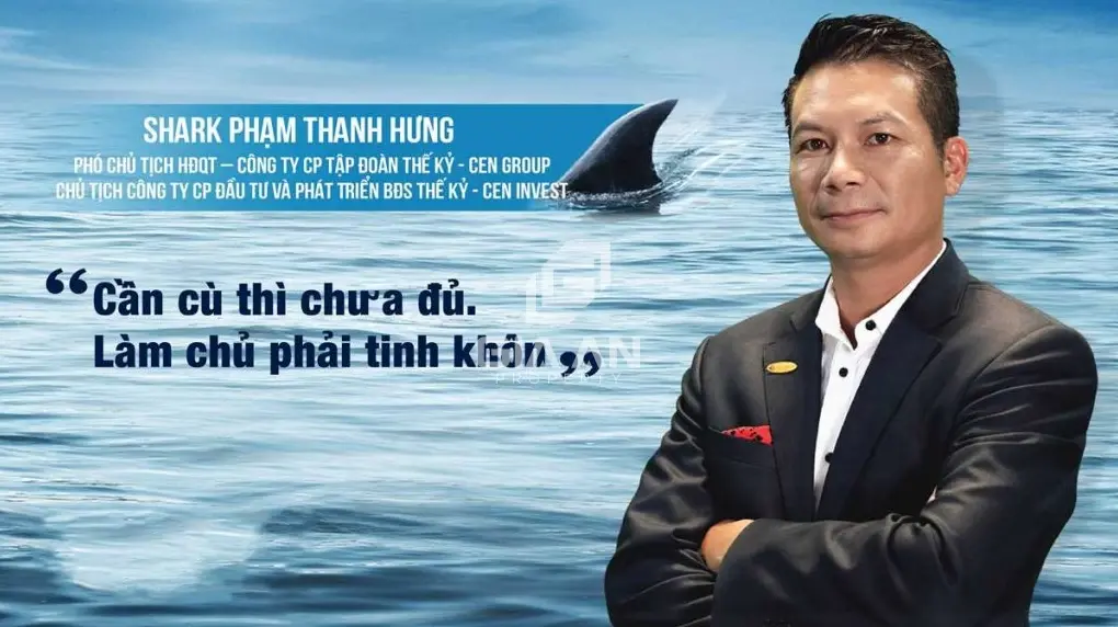 Shark Hưng trong một sự kiện