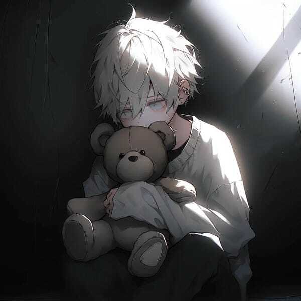 tải ảnh anime nam buồn 23