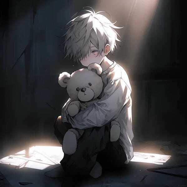 tải ảnh anime nam buồn 26