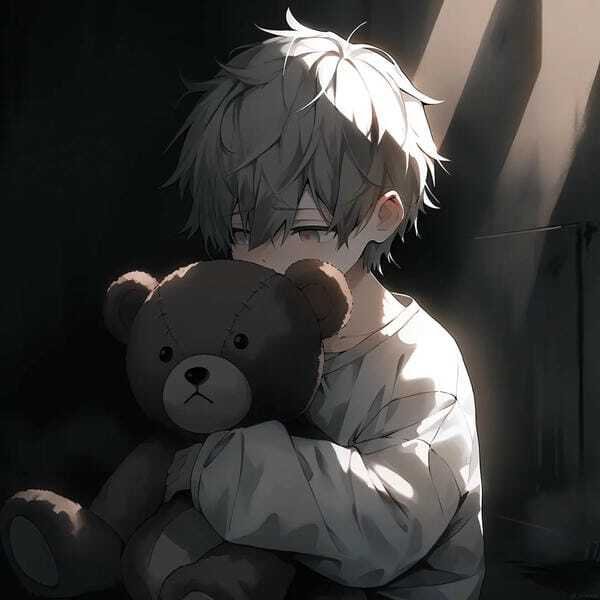 tải ảnh anime nam buồn 27