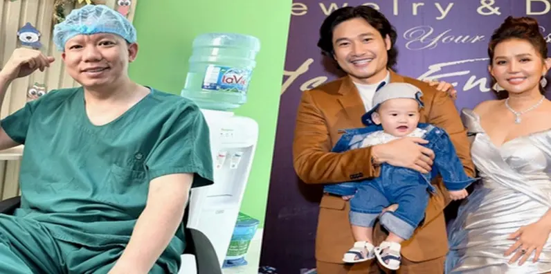 Bác sĩ Cao Hữu Thịnh và vợ
