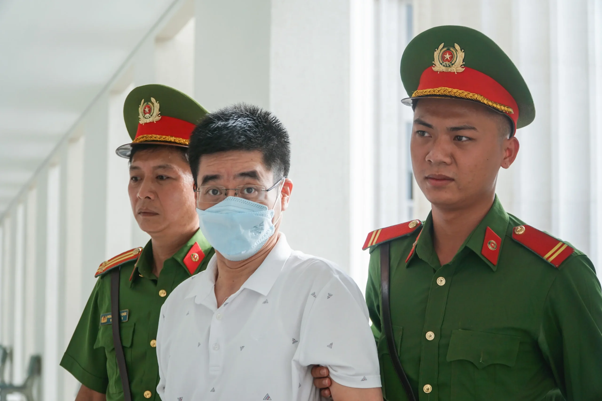 Bị cáo Hoàng Văn Hưng tại tòa