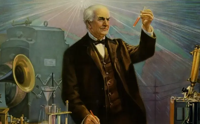 Bóng đèn sợi đốt của Thomas Edison