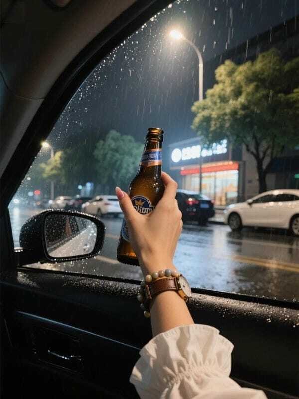 buồn ảnh bia rượu tự chụp 5