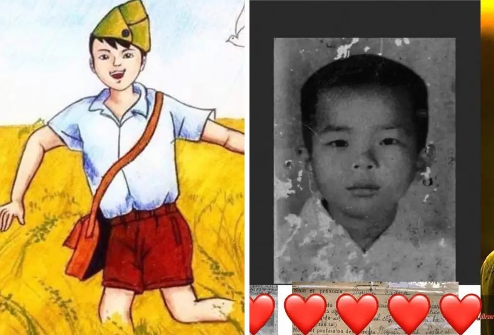 Cận cảnh gương mặt đáng yêu của cậu bé Lượm