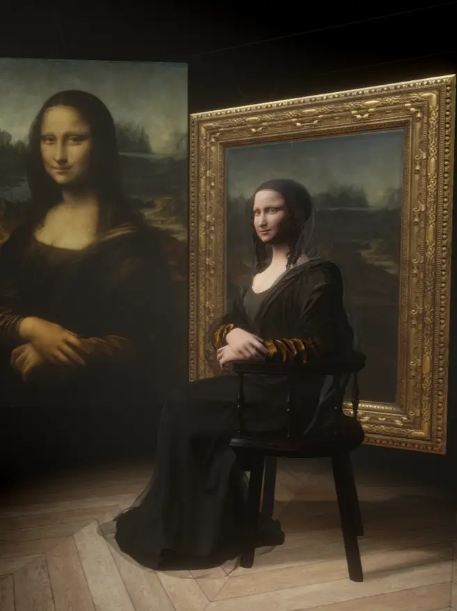 Chân dung Mona Lisa với nụ cười bí ẩn