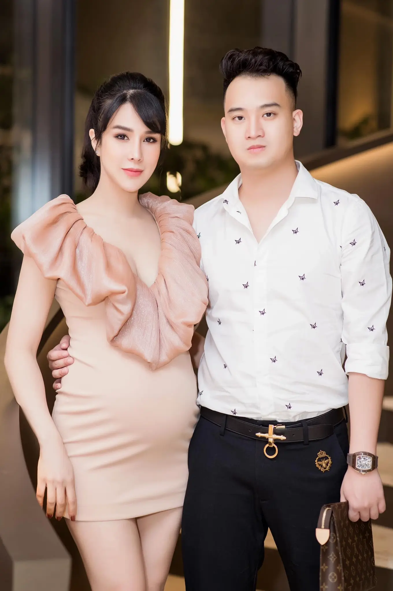 Diệp Lâm Anh cùng gia đình