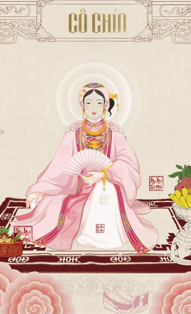 Hình ảnh tượng Cô Chín