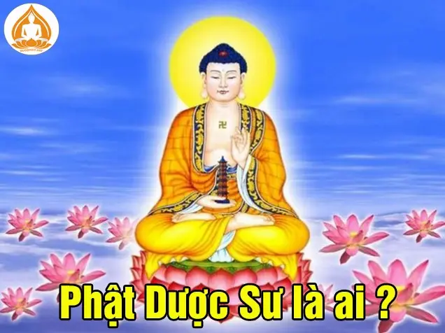 Hình ảnh Đức Phật Dược Sư và Bồ Tát hầu cận