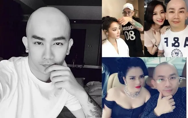 Phan Minh Lộc trong một sự kiện làm đẹp