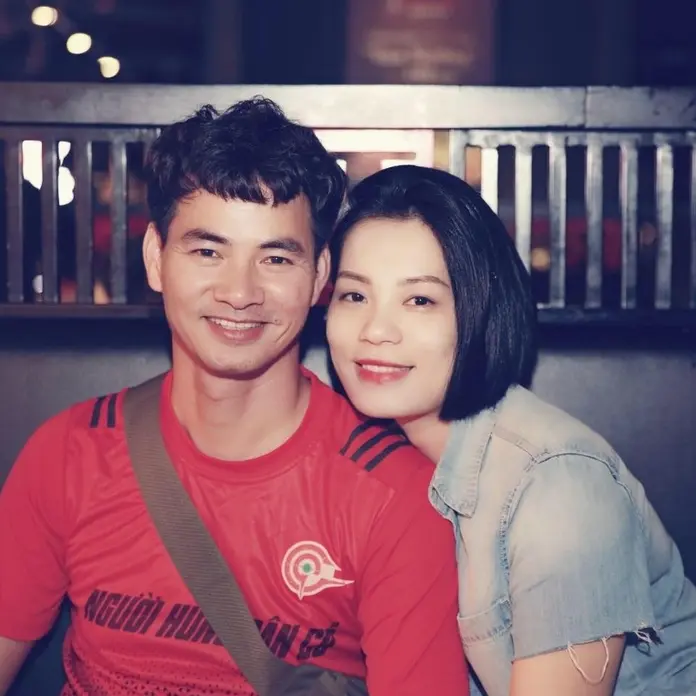 Vợ chồng Xuân Bắc và các con